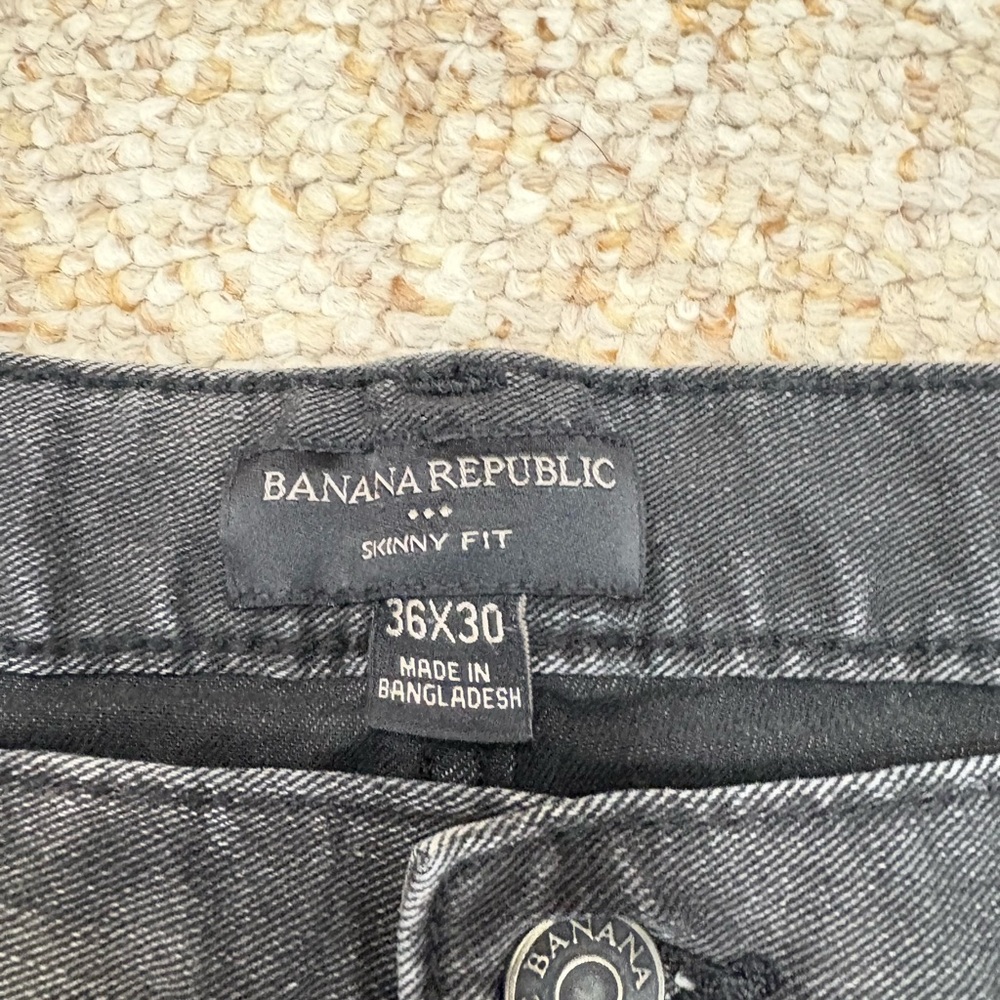Banana Republic Skinny Fit Jeans - Gray
